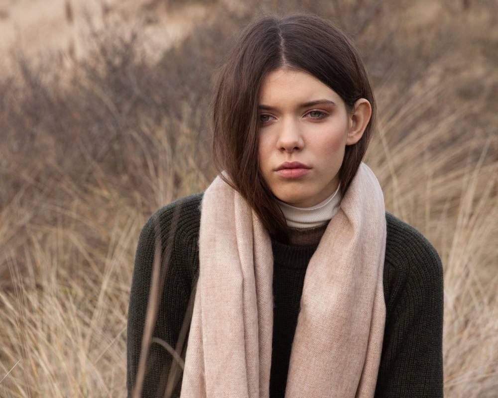 BUFANDY | Sjaal Solid - Blush Rose